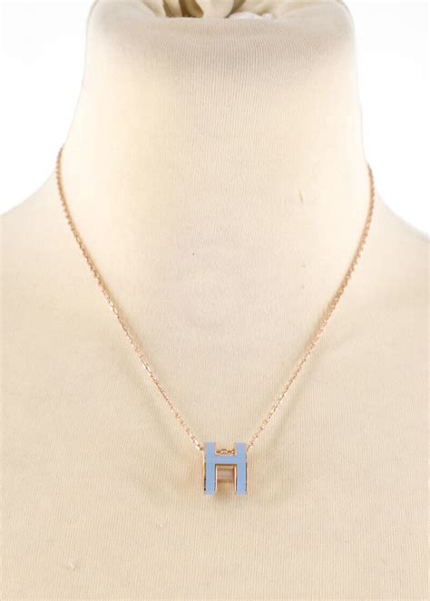 hermes pop h necklace